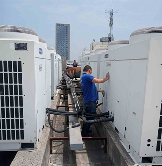 博白中央空调制热和不制冷系统维修方法